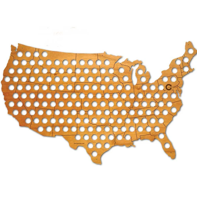 Beer Cap Map