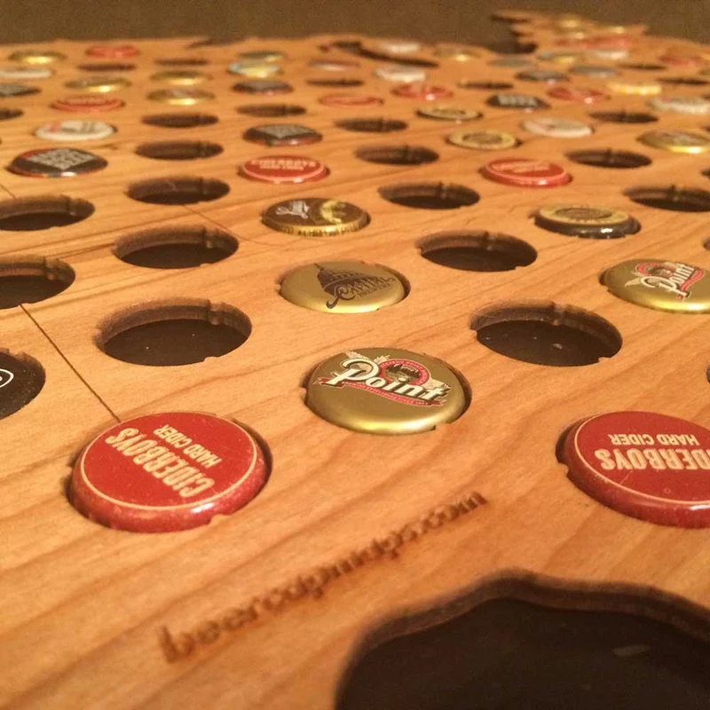 Beer Cap Map