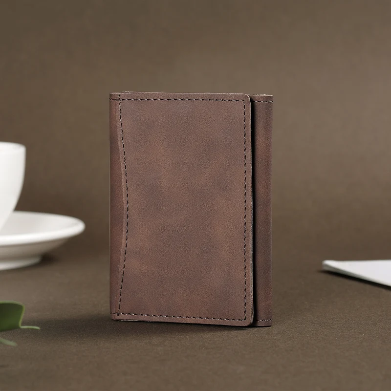 Minimalistische Leder Geldbörse