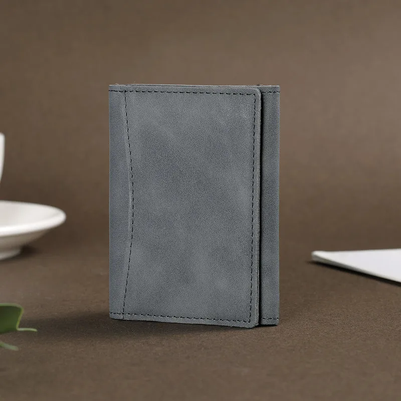 Minimalistische Leder Geldbörse