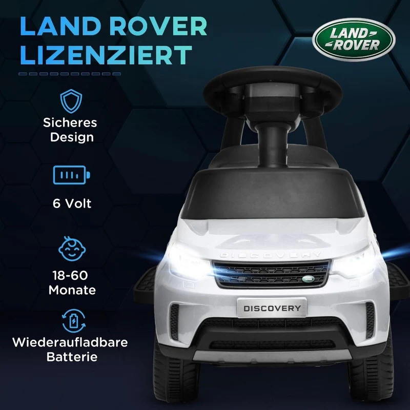 Land Rover Kinder Elektroauto 6V Rutschauto
