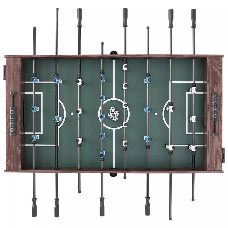 Tischkicker 54 Zoll Kickertisch mit Getränkehaltern & Punktezähler