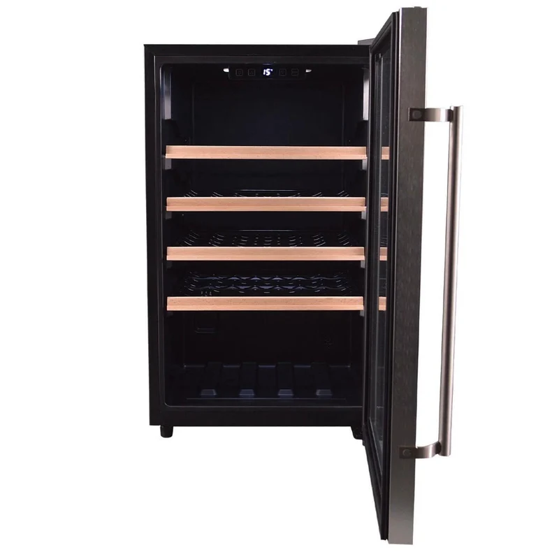 Weinkühlschrank 126L für bis zu 63 Flaschen LED