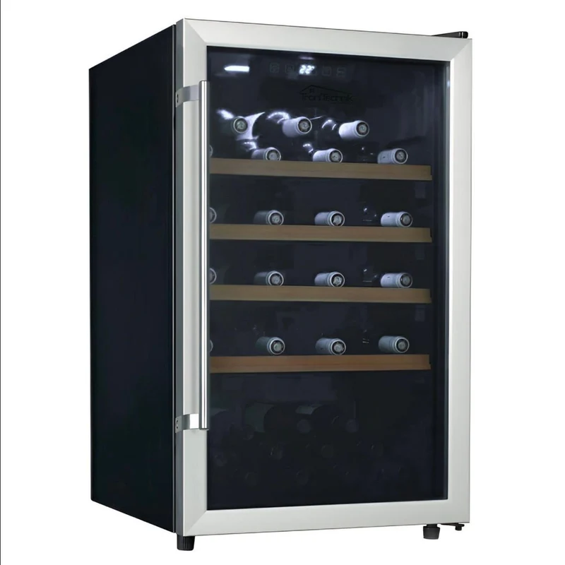 Weinkühlschrank 126L für bis zu 63 Flaschen LED