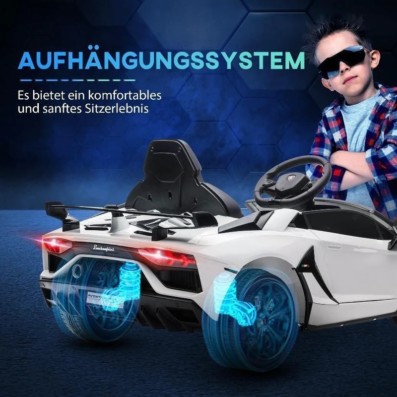 Lamborghini Aventador Kinder Elektroauto 12V mit Fernbedienung