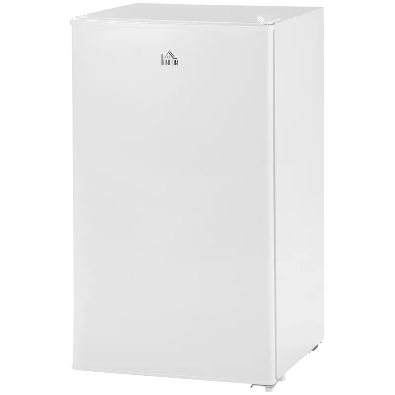 3.2 Cu. Ft. Mini Upright Fridge with Freezer, Adjustable Shelves & Mechanical Thermostat, White