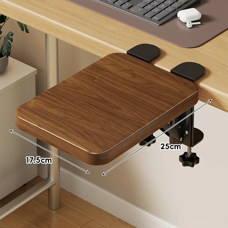 Unter-Tisch Gleitschienen-Tastaturablage und Schreibtischverlängerung mit sanfter Gleitmontage
