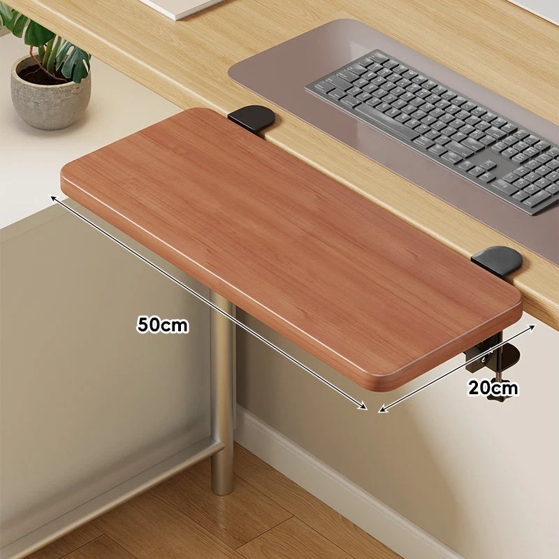 Unter-Tisch Gleitschienen-Tastaturablage und Schreibtischverlängerung mit sanfter Gleitmontage