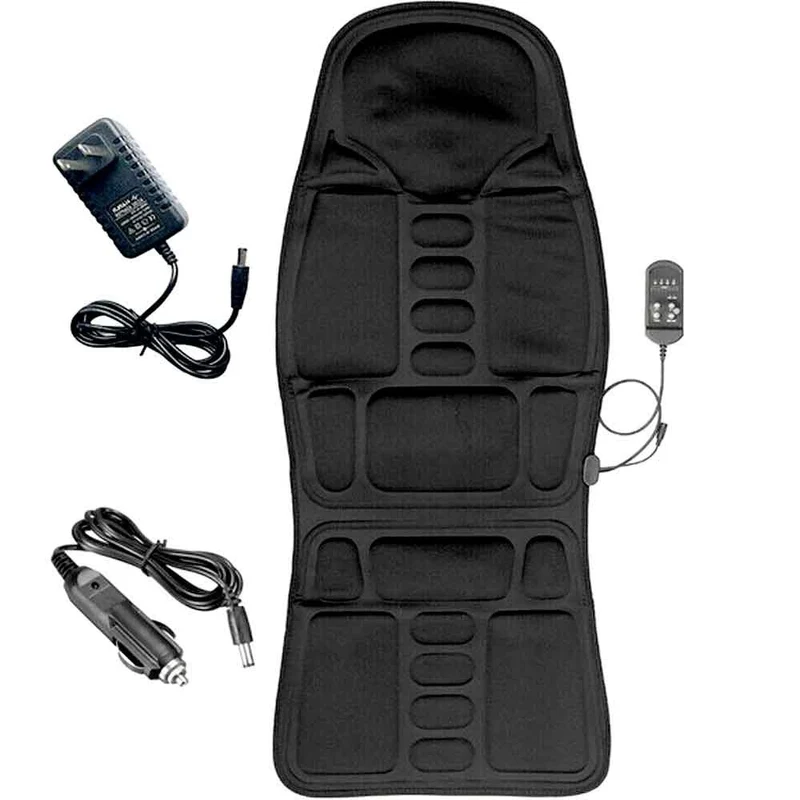 8-Mode beheizte Massage-Sitzauflage für Rücken, Nacken & Ganzkörperentspannung – Perfekt für Auto & Zuhause