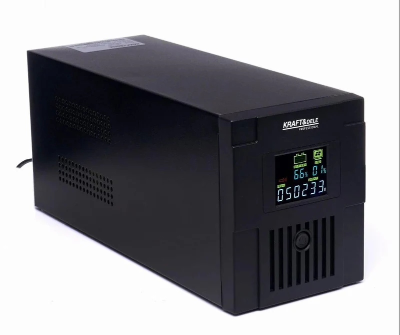 USV Anlage 1500VA 900W Notstromversorgung mit LCD Display