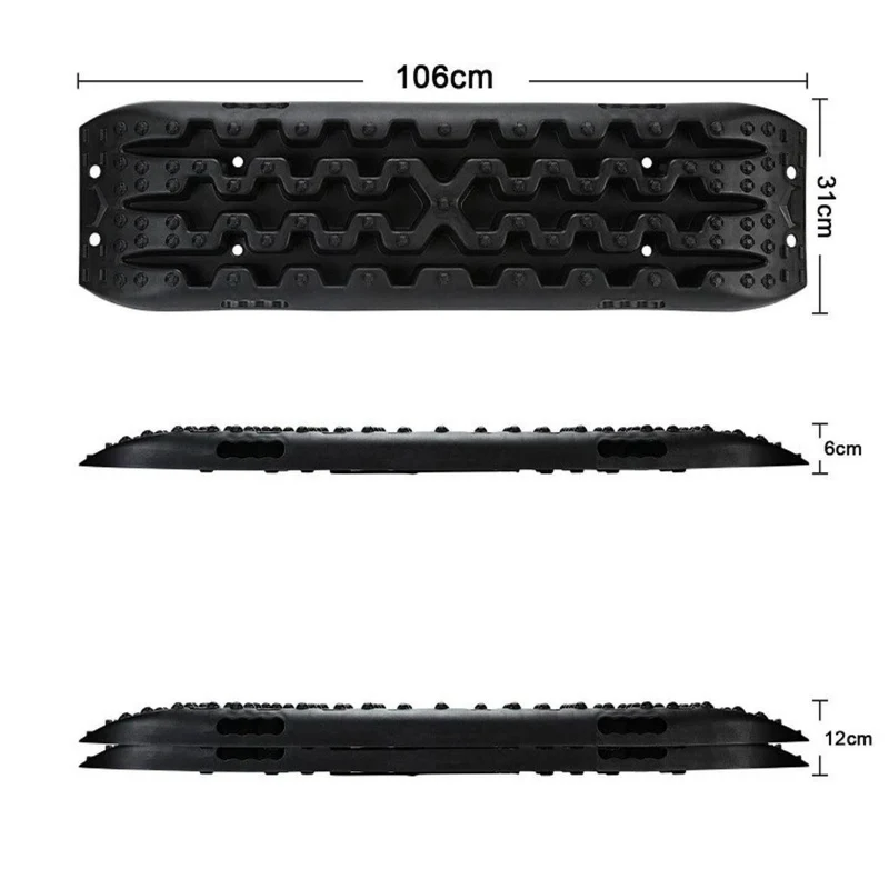 2x Offroad Sandbleche 10t Anfahrhilfe Schnee Schlamm