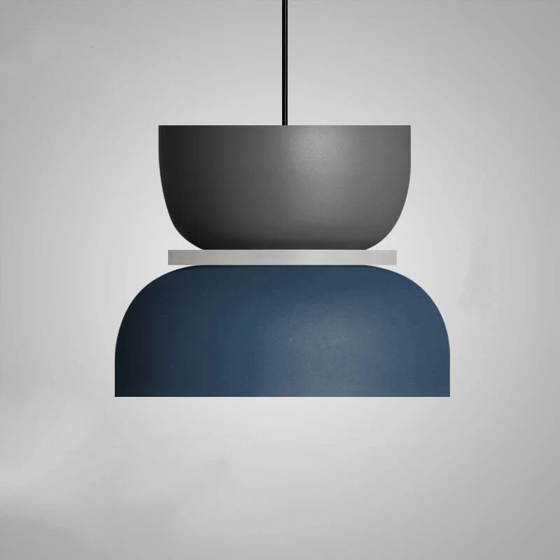 Skanto | Nordische bunte Macaron 1-flammige LED-Pendelleuchte