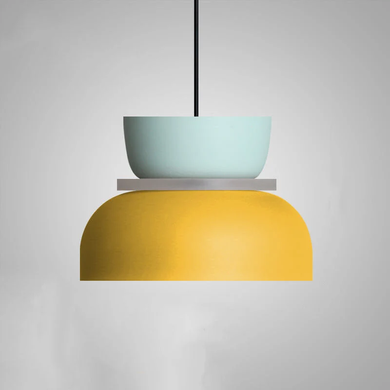 Skanto | Nordische bunte Macaron 1-flammige LED-Pendelleuchte
