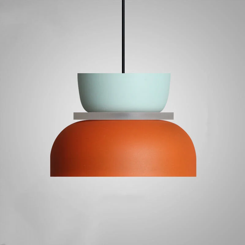 Skanto | Nordische bunte Macaron 1-flammige LED-Pendelleuchte