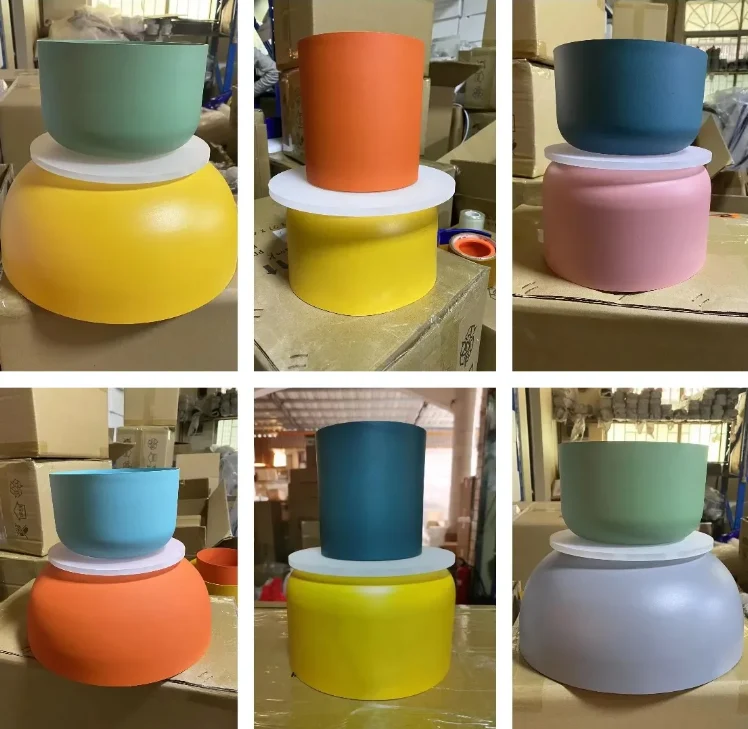 Skanto | Nordische bunte Macaron 1-flammige LED-Pendelleuchte