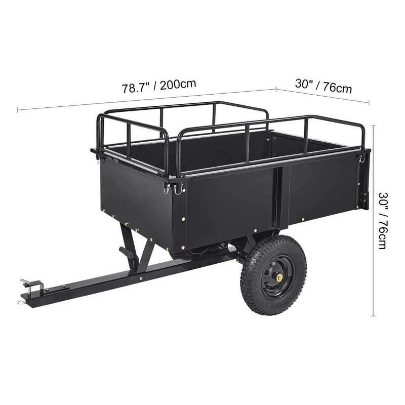 Kippanhänger für ATV & UTV 340kg kippbar