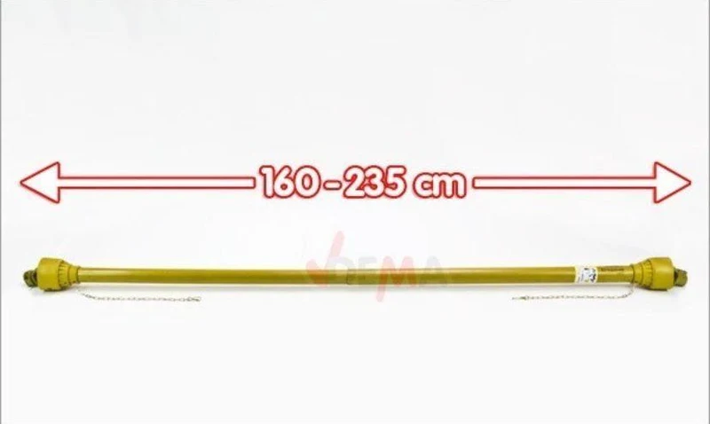 Zapfwelle/Gelenkwelle 160–235cm bis 35 PS