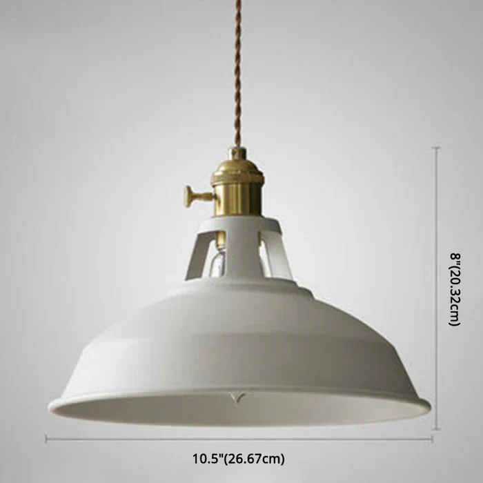 IronGlow Industrielle Retro-Hängelampe aus Metall, E27