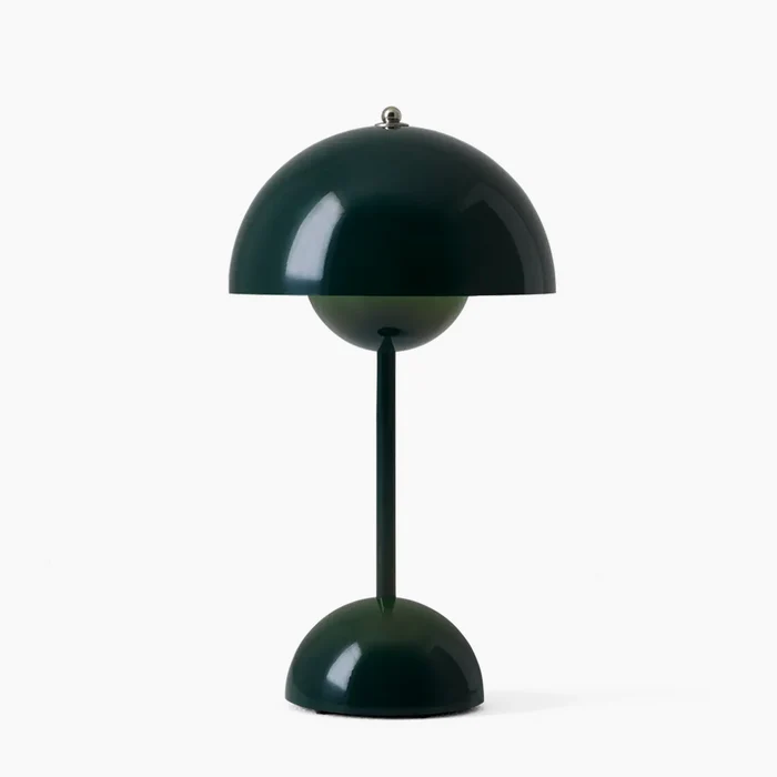 Skanto | Fleur LED-Tischlampe – Elegantes kabelloses Design, ikonischer 60er-Jahre-Stil, dimmbares Licht, moderne Heimdekoration