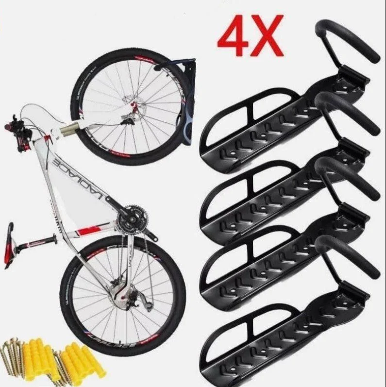 4x Fahrrad Wandhalter bis 30 kg