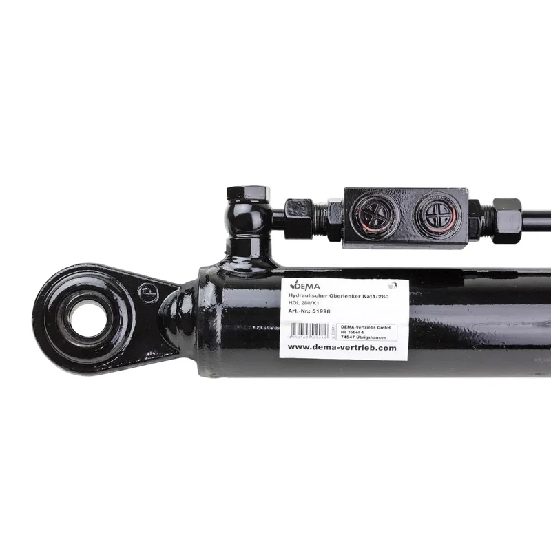 Hydraulischer Oberlenker Kat. I für Traktor mit Sperrblock