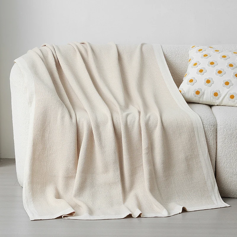 Hausdeko Gemütliche Strickdecke