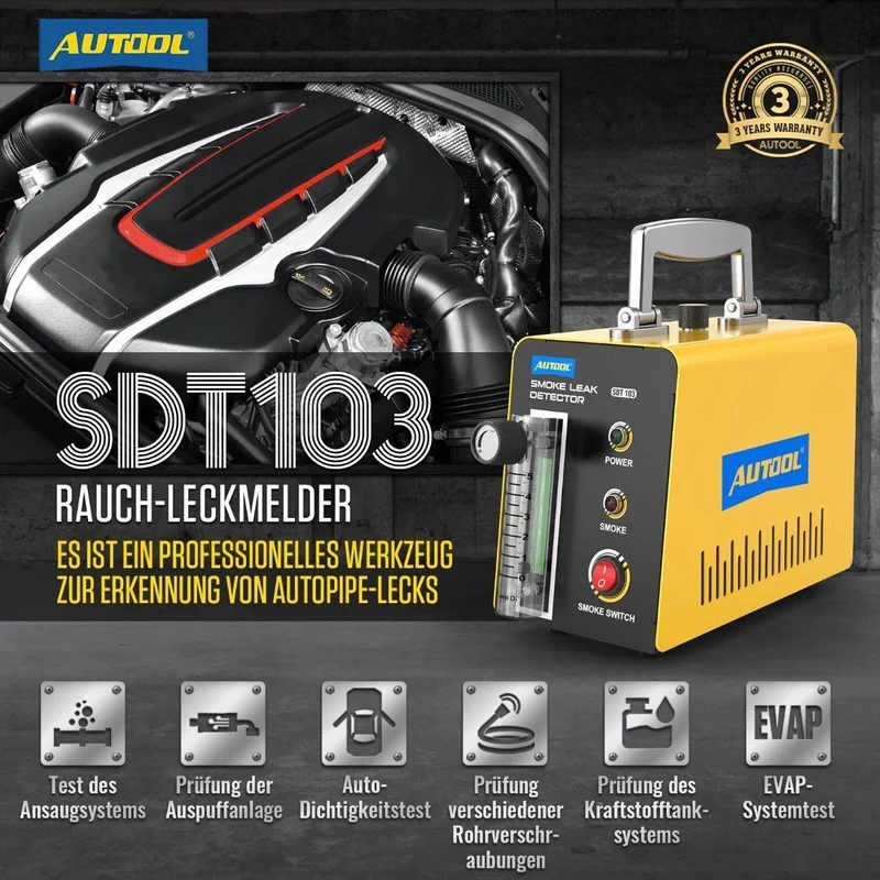 12V EVAP Rauchtester Prüfgerät