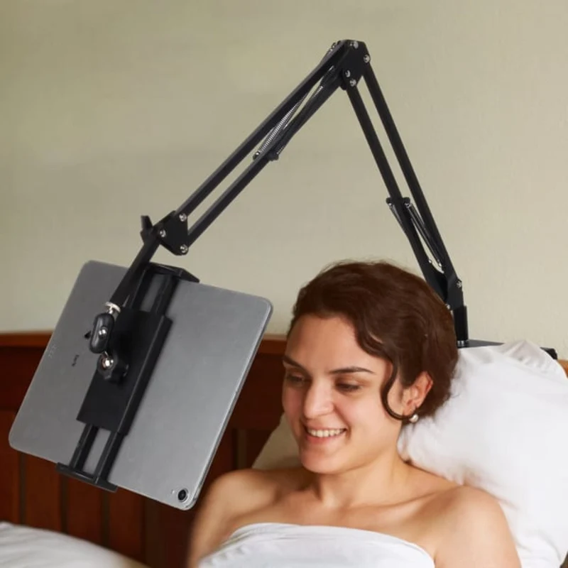 Skanto | Royaleva BedMate 360° drehbarer Gerätehalter - Freihändiger Handy- & Tablet-Ständer