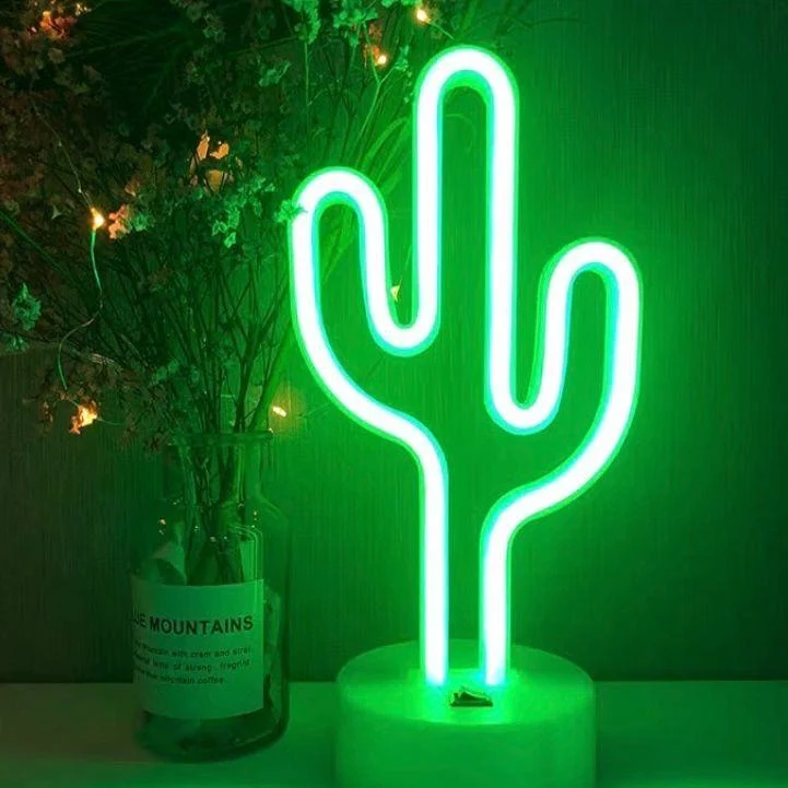 LED Neon Licht Kaktus