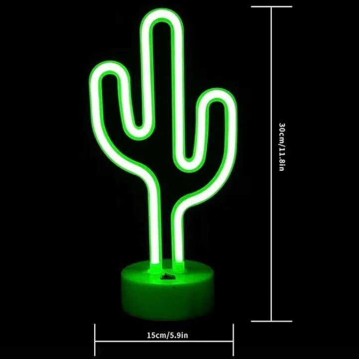 LED Neon Licht Kaktus