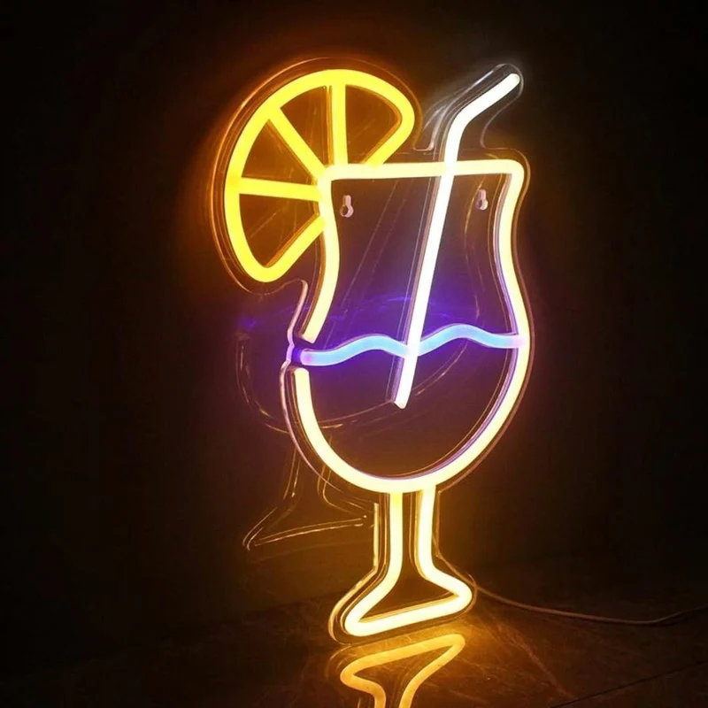 LED Neon Cocktail Schild