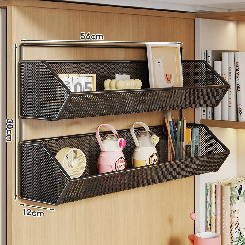 Clip-On Mesh Schrankrand Aufbewahrungskorb Organizer