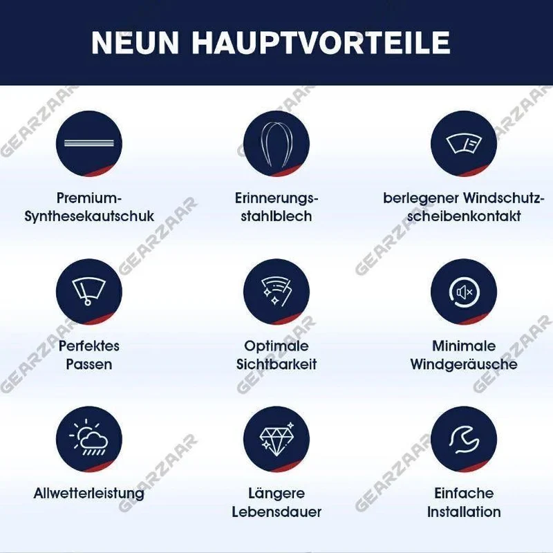 Scheibenwischerarm Set für VW