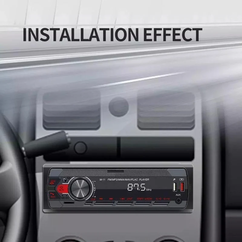 1 DIN Bluetooth Autoradio