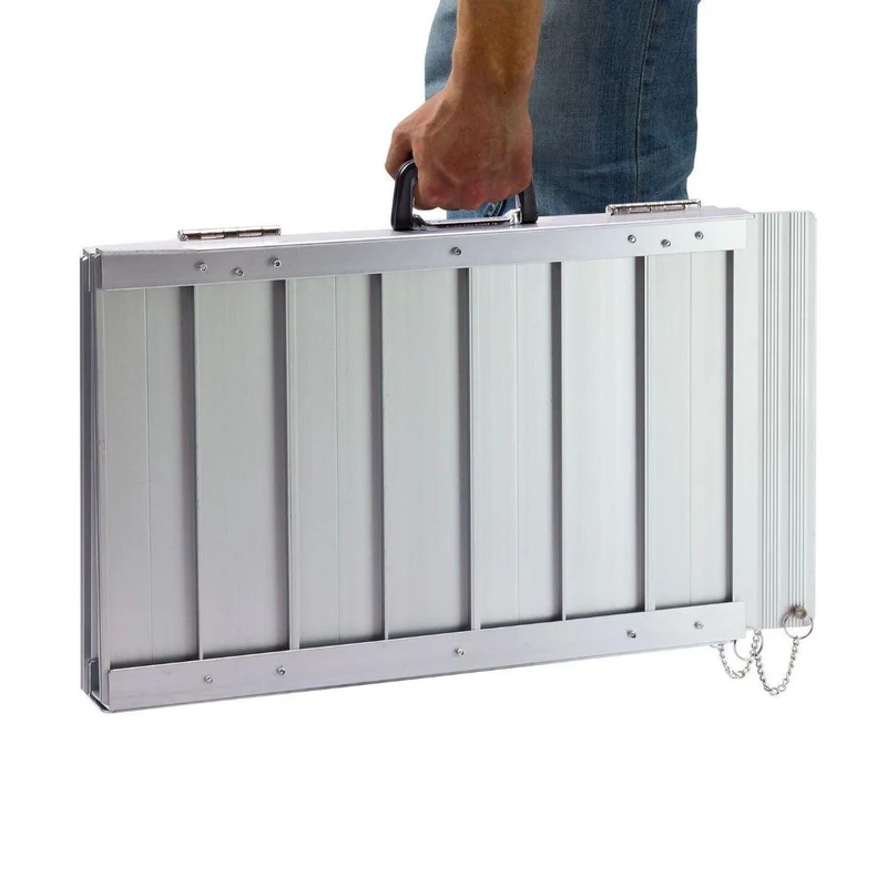 Auffahrrampe Aluminium klappbar 272 kg