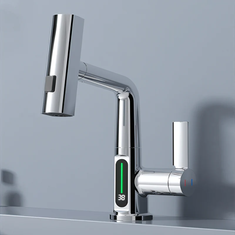 Skanto | SmartFaucet Pro: Intelligenter Wasserhahn mit Digitalanzeige