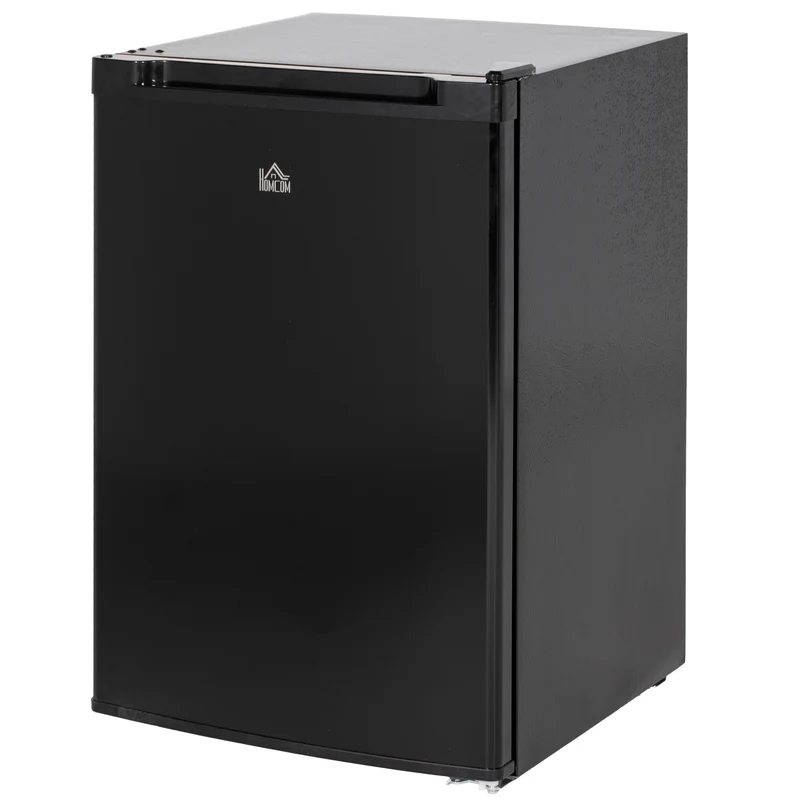 3 Cu Ft Upright Freezer with Reversible Door & Adjustable Thermostat, Black