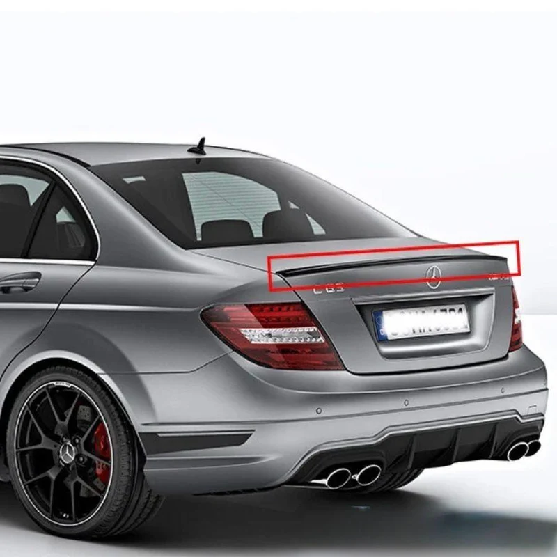 Heckspoiler Schwarz für Mercedes W204
