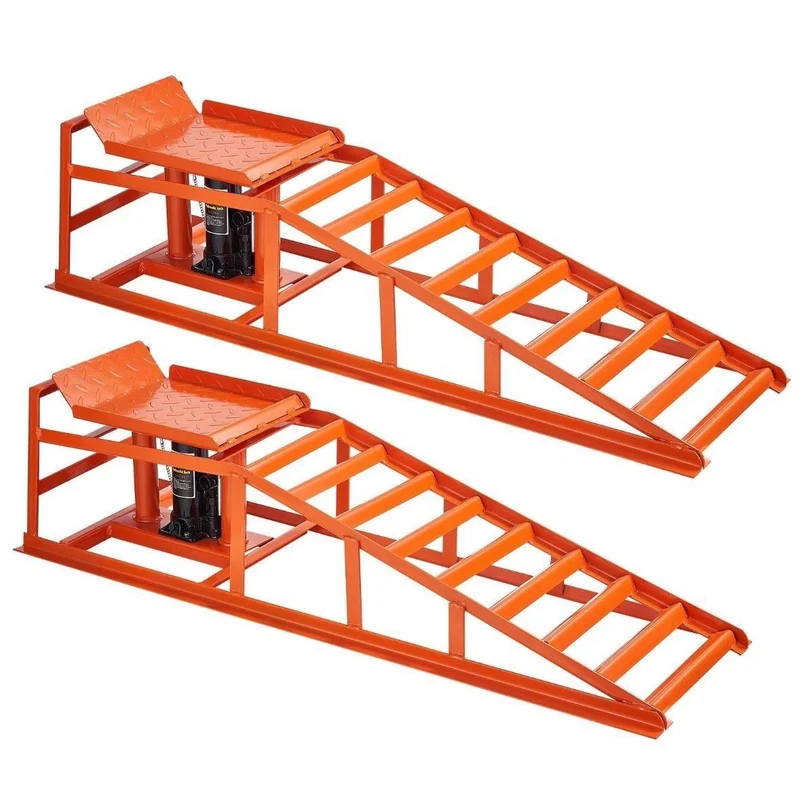 2x Hydraulische PKW Auffahrrampen