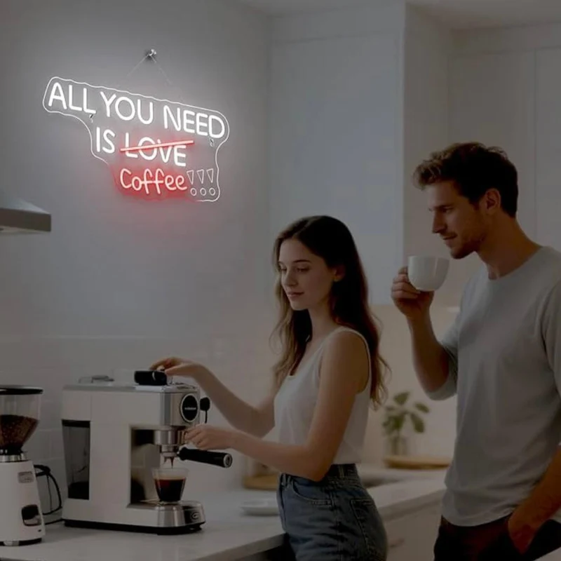 LED Neon Schild Coffee