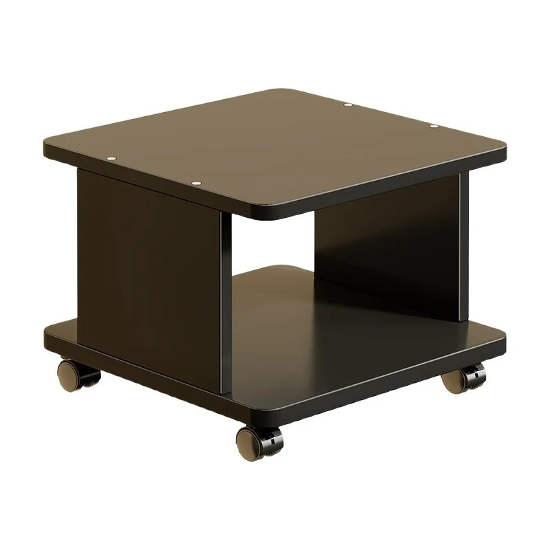 Mobiler Druckerstand mit verriegelbaren Rollen und Unterregal-Organizer