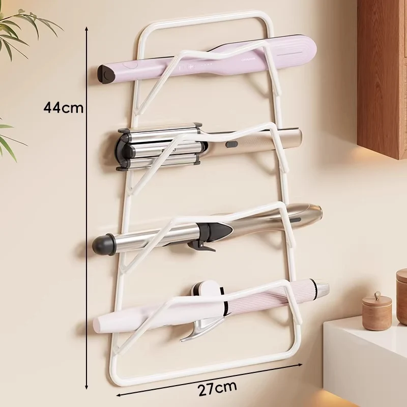 Wandmontierter hitzebeständiger zweistufiger Haartool-Halter Rack