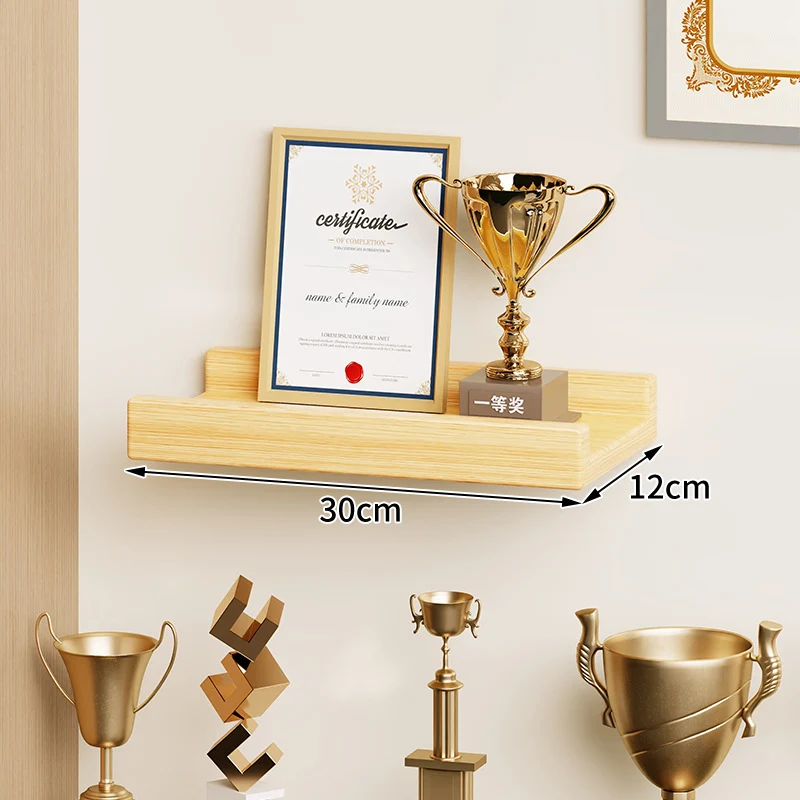 Wandmontierte Schwimmende Display-Regal Lackiertes Hochglanz-MDF
