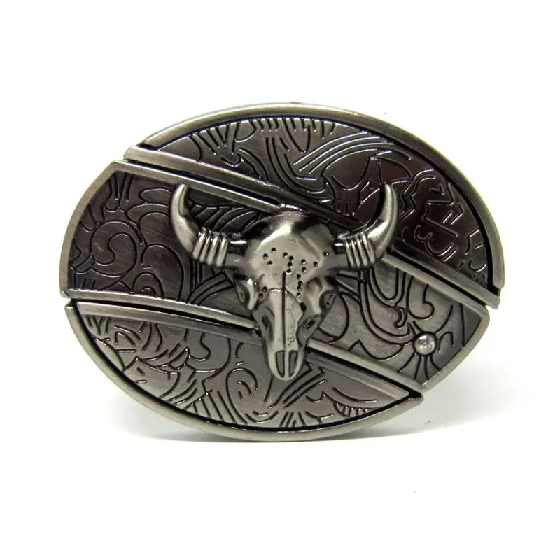 Herren Leder-Punkgürtel | Vintage-Metallschnallen Designs