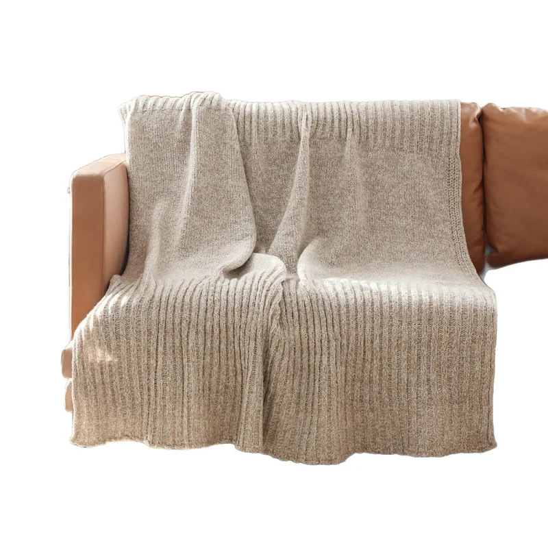 Gemütliche Strickdecke