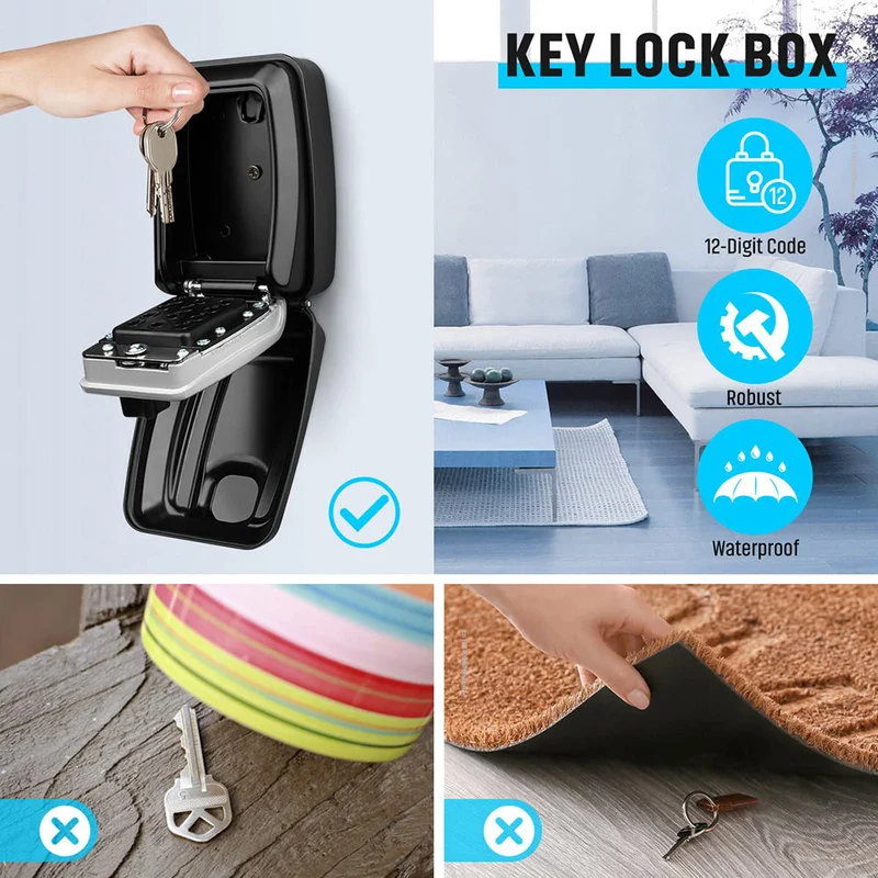 Skanto | Outdoor-Schlüsselsafe Schlüsselbox
