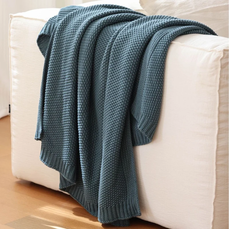 Chunky Strick Wurfdecke