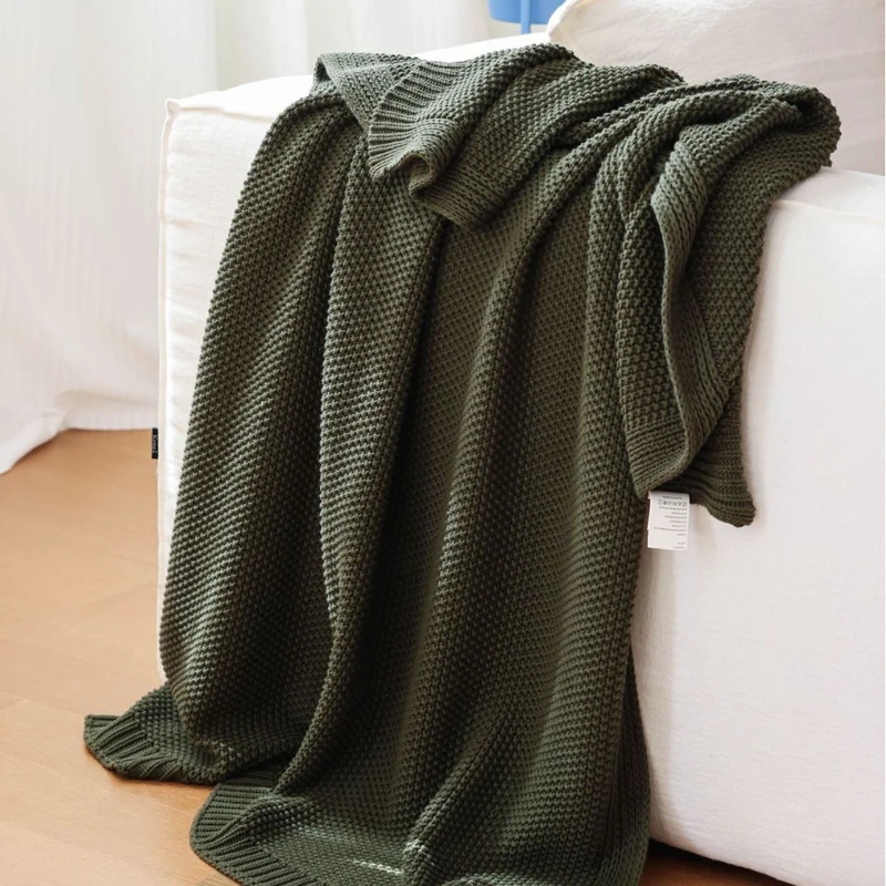 Chunky Strick Wurfdecke