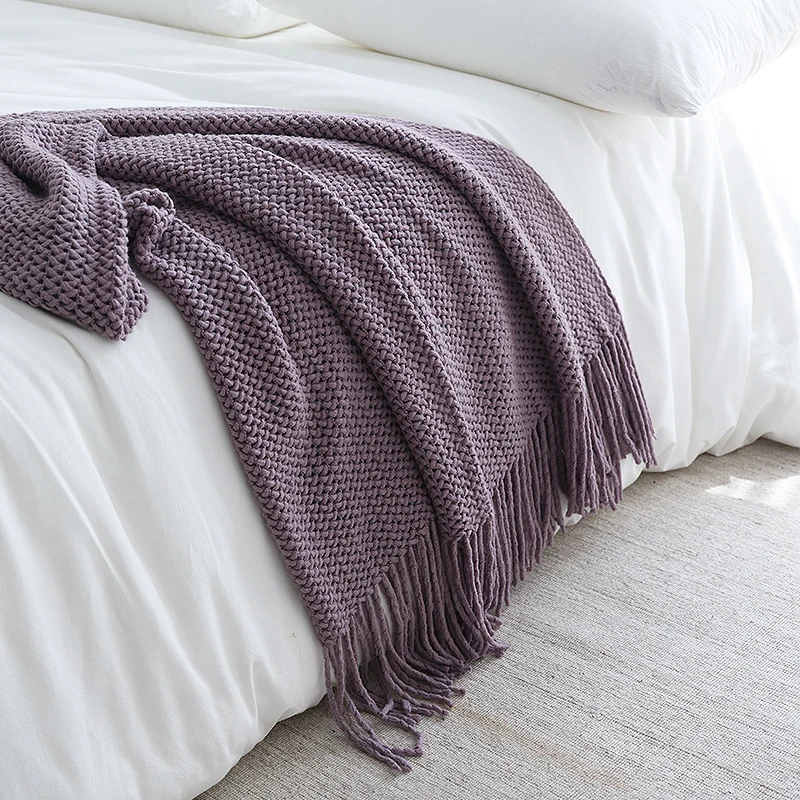 Chunky Strick Texturiertes Werfendecke