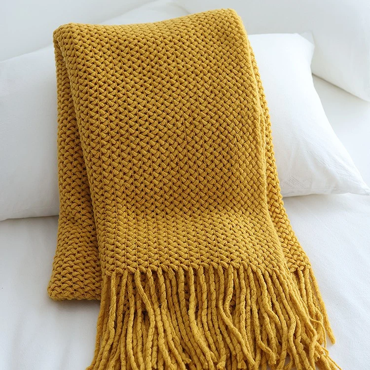 Chunky Strick Texturiertes Werfendecke